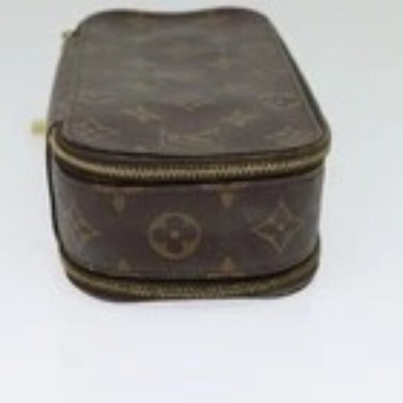 LOUIS VUITTON Monogram Trousse Brush MG Cosmetic Pouch M47505 LV Auth 125537 - Picture 5 of 16